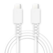 PD60W対応 USB Type-Cケーブル 2.0m ホワイト FS-PPDCC60-200WH