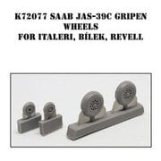 MHZK72077 1/72 JAS-39C ホイール [プラモデル用パーツ]