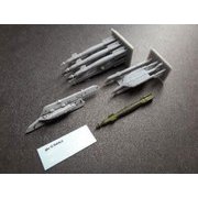 RMA144002 1/144 ラファール用爆弾架 2個 w/GBU-12 誘導爆弾 6個 [プラモデル用パーツ]