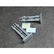RMA144015 1/144 ペイブウェイIV 誘導爆弾 4個 [プラモデル用パーツ]
