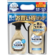 限定 ファブリーズW除菌+消臭 プレミアムメン クールアクアの香り 本体370ml+つめかえ用 320ml ペアパック