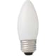 シャンデリア型LED電球 40W相当 E26口金 電球色 ホワイト LDC4LW40WE26T2