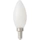シャンデリア型LED電球 40W相当 E12口金 電球色 ホワイト LDC4LW40WE12T2
