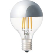 LED電球 電球色 シルバーランプ 40W相当 E17口金 調光非対応 LDG4LSV40WE17-TM