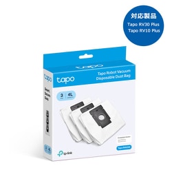 Tapo RVA200 [Tapo ロボット掃除機 交換用ダストバッグ 交換用4Lダストバッグ×3]