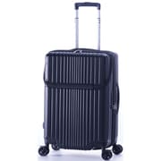 スーツケース FiL Pake トップオープン 拡張タイプ 旅行日数目安:5~7泊 52L/拡張時62L TSAロック搭載 ALI-6060TP-22W マットブラック