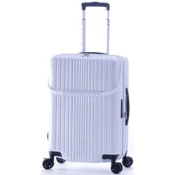 スーツケース FiL Pake トップオープン 拡張タイプ 旅行日数目安：5～7泊 52L/拡張時62L TSAロック搭載 ALI-6060TP-22W ホワイト