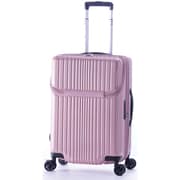 スーツケース FiL Pake トップオープン 拡張タイプ 旅行日数目安:5~7泊 52L/拡張時62L TSAロック搭載 ALI-6060TP-22W アッシュコーラル