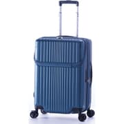 スーツケース FiL Pake トップオープン 拡張タイプ 旅行日数目安:5~7泊 52L/拡張時62L TSAロック搭載 ALI-6060TP-22W マットダークネイビー