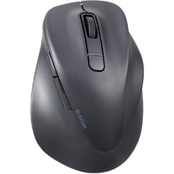 Bluetooth 無線 マウス 静音 ワイヤレスマウス 5ボタン 右手専用 抗菌 Sサイズ 小型 EX-G ブラック M-XGS30BBSKBK