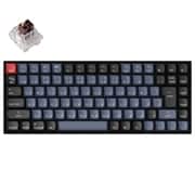 Keychron K2 Pro QMK/VIA ワイヤレス・メカニカルキーボード White LED - JIS配列(テンキーレス)-Gateron ロープロファイル 茶軸(ホットスワップ対応) K2P-G3-JIS
