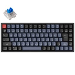 ヨドバシ.com - Keychron キークロン Keychron K2 Pro QMK/VIA ワイヤレス・メカニカルキーボード RGB -  JIS配列（テンキーレス）-Gateron ロープロファイル 青軸（ホットスワップ対応） K2P-J2-JIS 通販【全品無料配達】