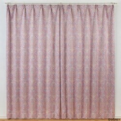 既製カーテン ドレープ クラシツクビユーテイー 100cm×200cm ピンク M1216