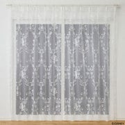 既製カーテン レース クラシックビユーテイーボイル 100cm×133cm ホワイト M1218