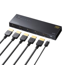 サンワサプライ HDMI切替器（セレクター） SW-HD42ASP SW-HD42ASP【HDMI切替器（4入力2出力・分配器機能付き）】HDMI