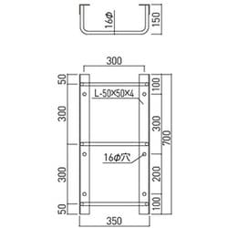 ヨドバシ.com - エスコ ESCO EA951SC-2 [350×700mm/3段 タラップ