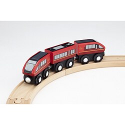 木製玩具 MOK-037 moku TRAIN（モクトレイン） 近鉄80000系ひのとり