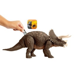 赤ちゃんトリケラトプス　ジオラマ　ジュラシックワールド　フィグア Amazon.co.jp: マテル ジュラシックワールド(JURASSIC WORLD