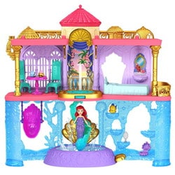 HLW95 ディズニープリンセス かさねるおしろシリーズ！ アリエルとデラックスおしろ [対象年齢：3歳～]