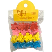 パリスキッズ PARIS KID'S ヘアクリップ ミニクリップ 16個 花 H-19