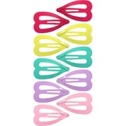 パリスキッズ PARIS KID'S ヘアピン コーティングハートピン 10本 パステル H-34