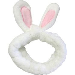 パリスキッズ PARIS KID'S ターバン うさ耳 ホワイト/ピンク H-11