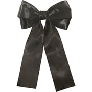 シュシュドゥパリス Chouchou de Paris (byパリスキッズ) ヘアクリップ サテンビッグリボンクリップ ブラック SBTKクリップ-3