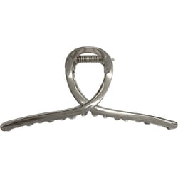 シュシュドゥパリス Chouchou de Paris （byパリスキッズ） ヘアクリップ ループラインメタルバンスクリップ シルバー SBTKバンスー11