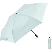 折りたたみ傘 クイックシャット自動開閉 55cm 6本骨 UV加工/超撥水 アクア U355-0811LB1-B8