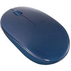 Bluetooth3ボタンBlueLEDマウス FLATTY（フラッティ） ブルー MUS-BKT154NBL