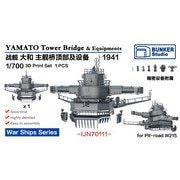 BSTIJN70111 1/700 日本海軍 大和艦橋頭頂部構造物 1941年 [プラモデル用パーツ]