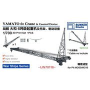 BSTIJN70116 1/700 日本海軍 大和 6t起重機＆制御器 [プラモデル用パーツ]