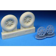 BRAR48115 1/48 F4U コルセア ホイール ダイアモンドトレッド [プラモデル用パーツ]