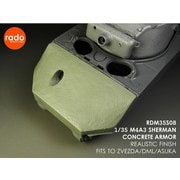 RDM35S08 1/35 WWII アメリカ M4A3シャーマン戦車用 コンクリート装甲セット （ズベズダ/ドラゴン/アスカモデル用） [プラモデル用パーツ]