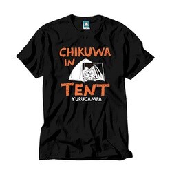 ゆるキャン△ ちくわテントTシャツ XL [キャラクターグッズ]