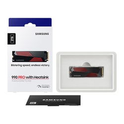 内蔵型SSD SAMSUNG 990 PRO 2TB MZ-V9P2T0G-IT SSD-диск Samsung 990 PRO V-NAND 3-bit MLC 2TB M.2 (2280 PCI