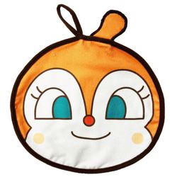 2830525 それいけ！アンパンマン 顔型ループタオル ドキンちゃん [キャラクターグッズ]