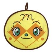 2876505 それいけ！アンパンマン 顔型ループタオル メロンパンナ [キャラクターグッズ]