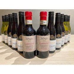 ピッコロワイン 品種別飲み比べ 6種 12本セット 250ml×12本（赤8本、白4本）