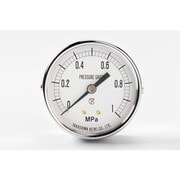 一般圧力計(D枠埋込型・縁なし・φ60)圧力レンジ0.0~10MPa G1/4 1017210