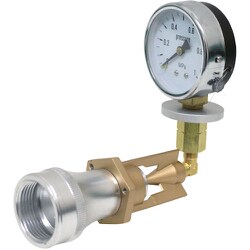 コンパクト型 樹脂製 放水圧力測定器 ピトー計 （吐水口付） 23PTKEI6520X