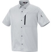 AZ3337-003-L [ニュームービンカット 春夏半袖シャツ シルバーグレー L]