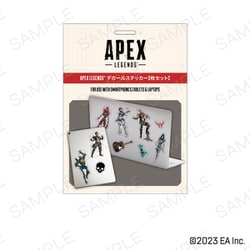 Apex Legends（エーペックスレジェンズ） デカールステッカー 3枚セット C [キャラクターグッズ]