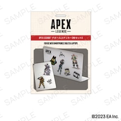 Apex Legends（エーペックスレジェンズ） デカールステッカー 3枚セット D [キャラクターグッズ]