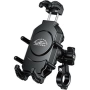 防振 衝撃吸収 バイク スマホホルダー グラブマウント 8点ロック DEF-M26
