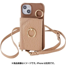 walletslayer12 [iPhone 14用 スネーク リング BE]