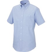 AZ7883-007-5L [エコテックス半袖シャツ（男女兼用） AZ7883 サックス 5L]