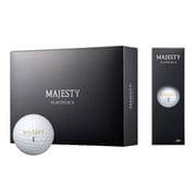 MAJESTY PLATINUM X 4ピース ホワイト 2023年モデル [ゴルフボール 1ダース 12球入り]
