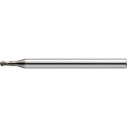 ユニオンツール HMGコート2枚刃高硬度材加工用ロングネックボールR1×有効長8×刃長1.6×首径1.98×全長45 HGLB2020-080