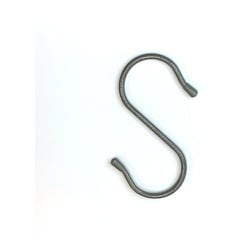 ISH-150VW [単管用フックS型 鉄ビニコートストーングレー 仕上径6mm（線径5mm） 150mm 20個入り]